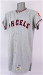 1970 Tom Murphy California Angels Game Worn Road Jersey (MEARS A10)