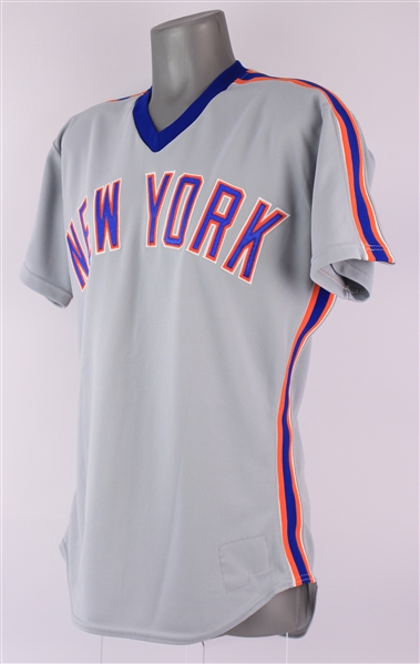 1990 Chris Jelic New York Mets Game Worn Road Jersey (MEARS LOA)