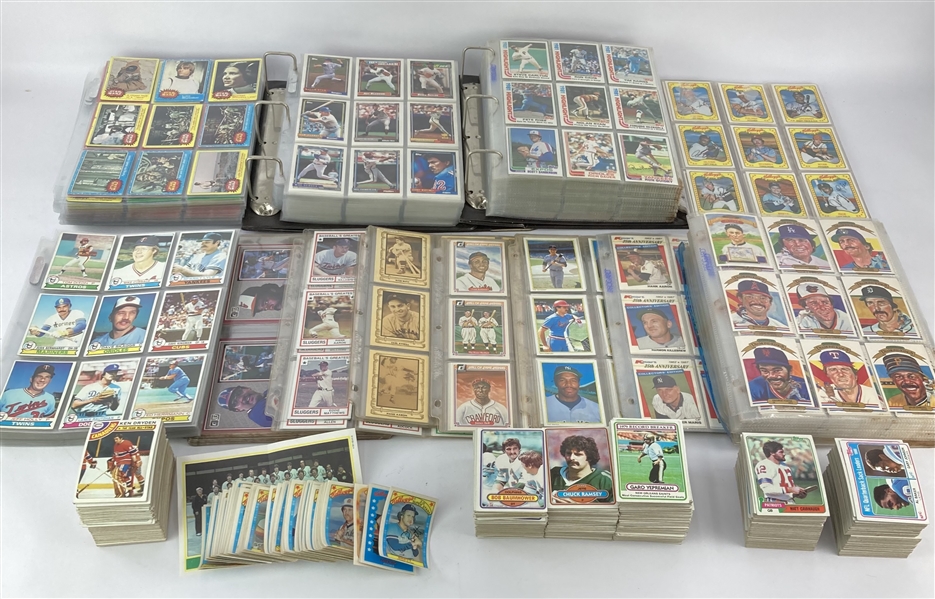 1970s-90s Baseball Card Collection - Lot of 3,000+ Cards 