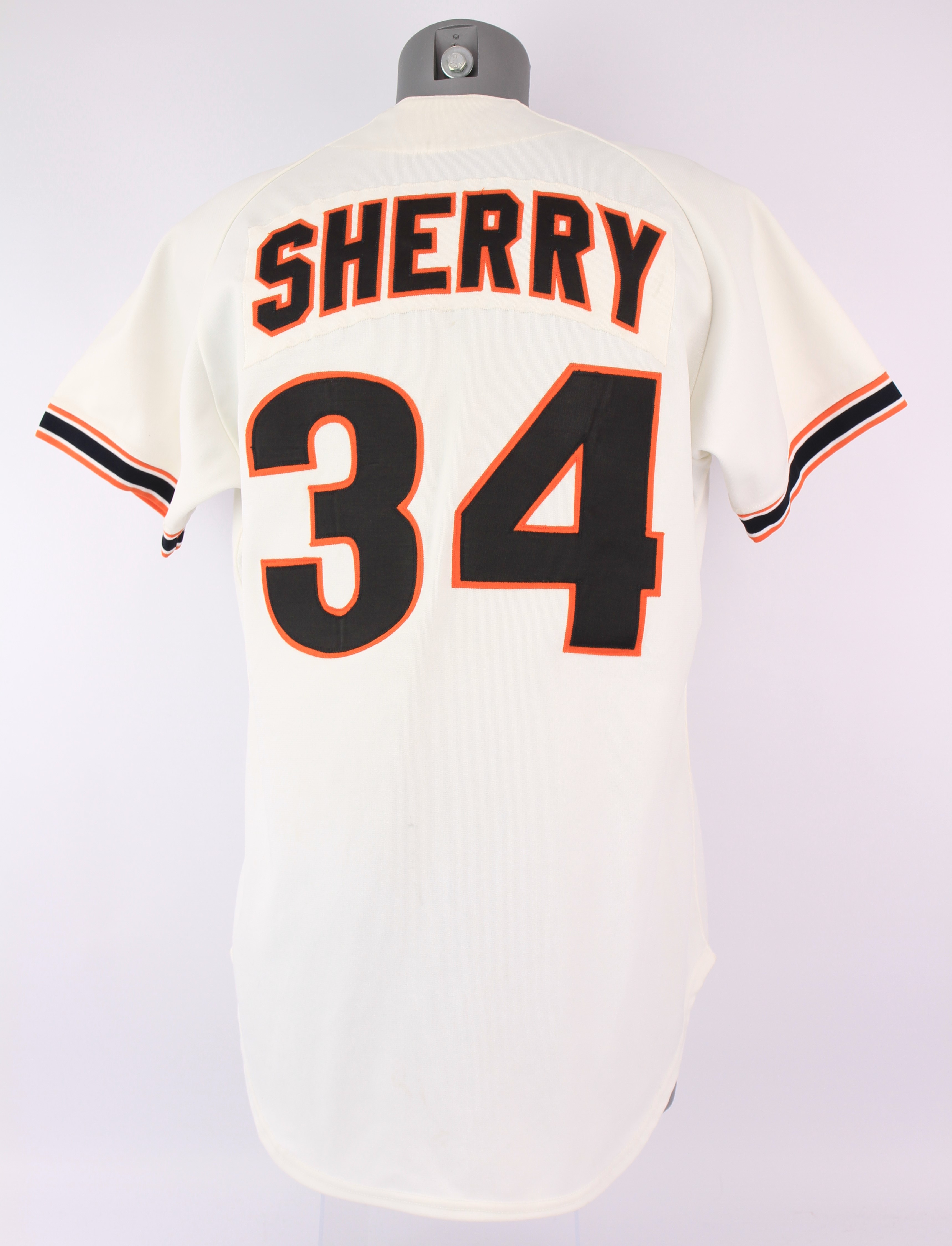 Lot Detail - 1986 Norm Sherry San Francisco Giants Signed Game Worn ...