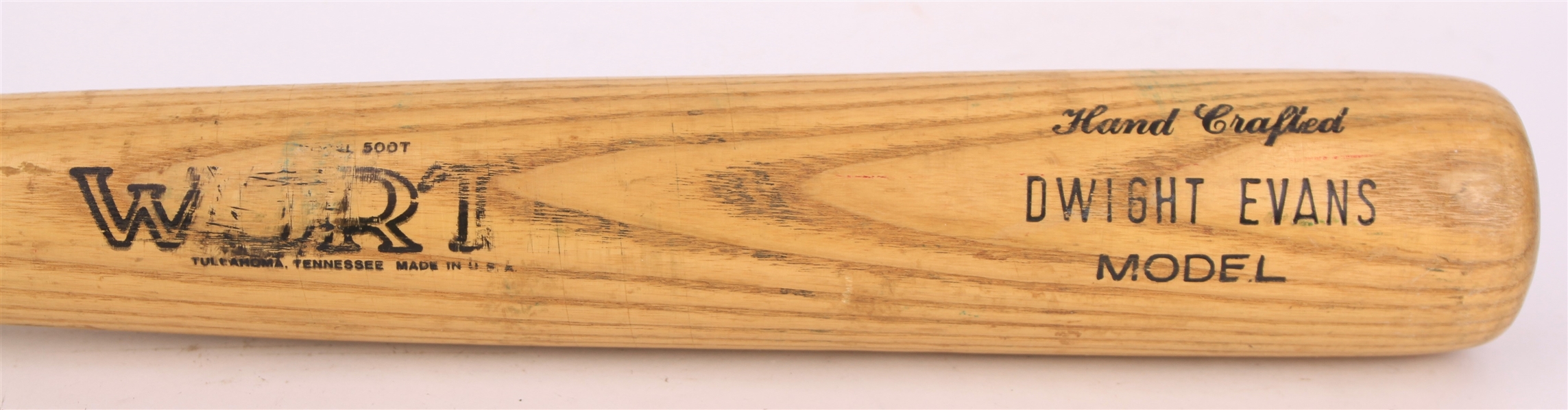 1983-88 Dwight Evans Boston Red Sox Worth Professional Model Game Used Bat (MEARS LOA)