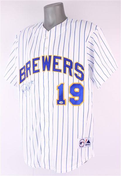 2000s Robin Yount Milwaukee Brewers Signed Jersey (JSA)