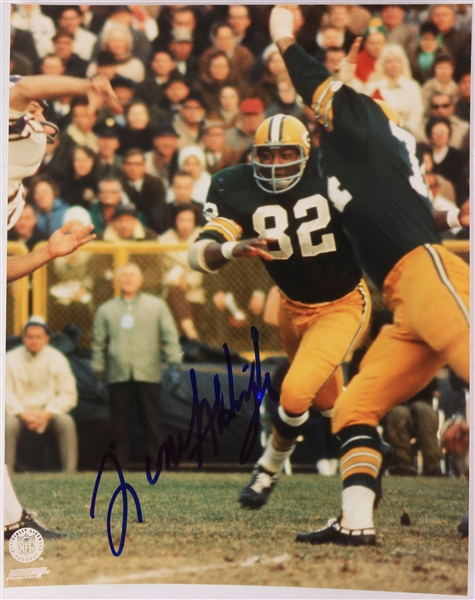 1990s Lionel Aldridge Green Bay Packers Signed 8" x 10" Photo (JSA)
