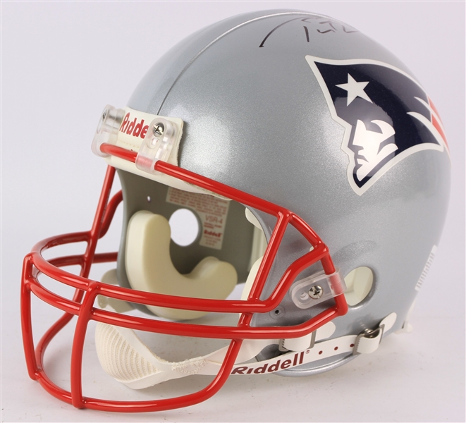 2010s Tom Brady New England Patriots Signed Full Size Helmet (JSA)