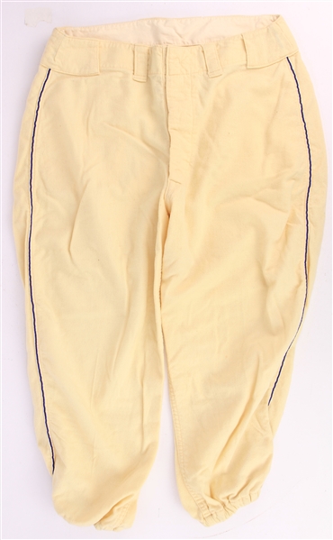 1955-61 MacGregor Game Worn Flannel Baseball Uniform Pants (MEARS LOA)