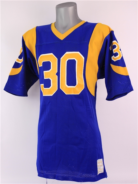 1977-79 Lawrence McCutcheon Los Angeles Rams Sand Knit Jersey (MEARS LOA)