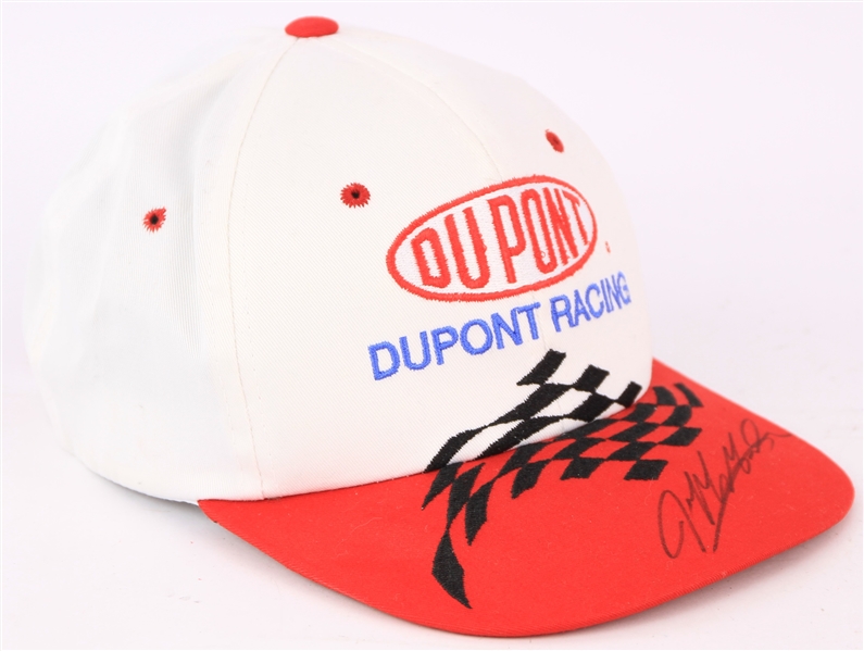 1990s Jeff Gordon NASCAR Signed DuPont Racing Hat (JSA) 