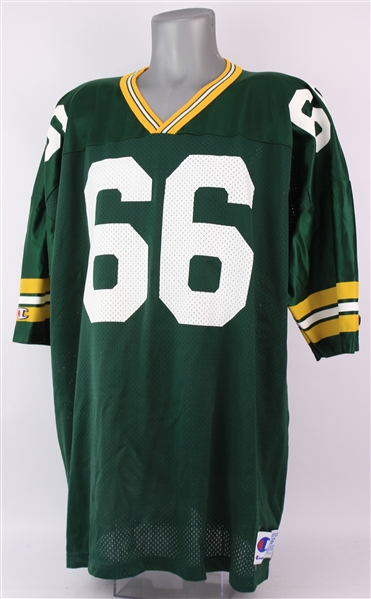 1990s Ray Nitschke Green Bay Packers Signed Jersey (JSA)
