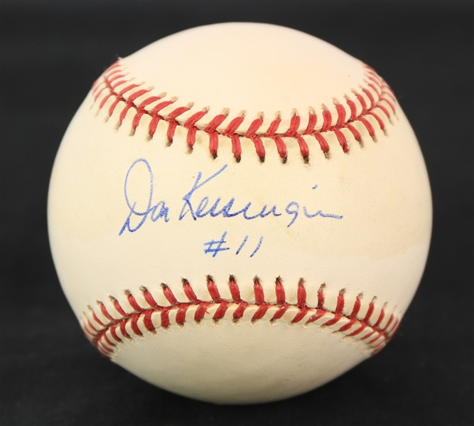 1995-99 Don Kessinger Chicago Cubs Signed ONL Coleman Baseball (JSA)