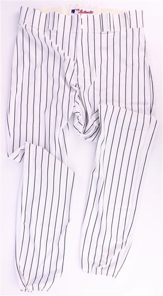 2011 Joba Chamberlain New York Yankees Team Issued Home Uniform Pants (MEARS LOA/MLB Hologram/Steiner)