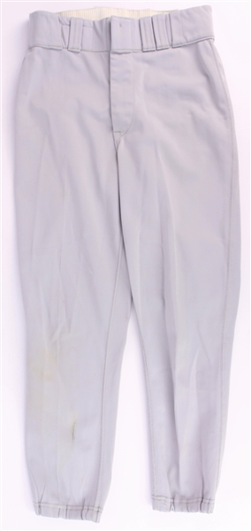 1991 Pascual Perez / Pat Sheridan New York Yankees Game Worn Road Uniform Pants (MEARS LOA)