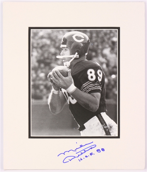 1990s Mike Ditka Chicago Bears Signed 13" x 15" Matted Photo (JSA)