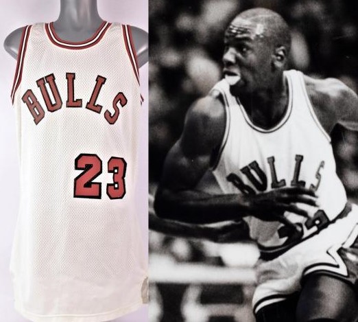 1984-85 Michael Jordan Rookie Season Game Used Chicago Bulls Home