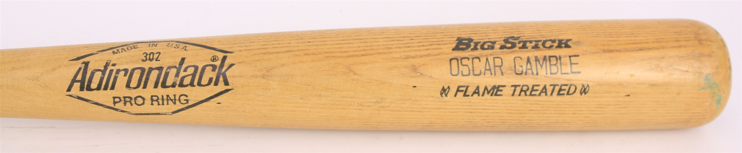 1980 Oscar Gamble New York Yankees Professional Model Adirondack Bat (MEARS LOA)