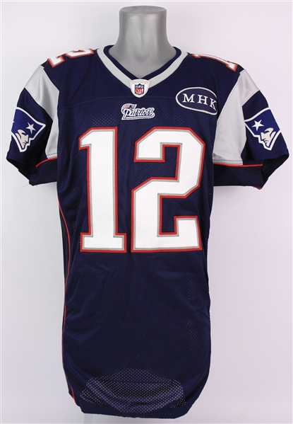 2011 Tom Brady New England Patriots Home Jersey (MEARS A5)