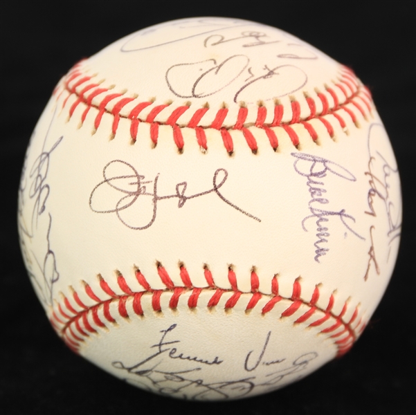 1998 National League All Stars Multi Signed ONL Coleman Baseball w/ 26 Signatures Including Tony Gwynn, Chipper Jones, Sammy Sosa & More (JSA)(JSA)