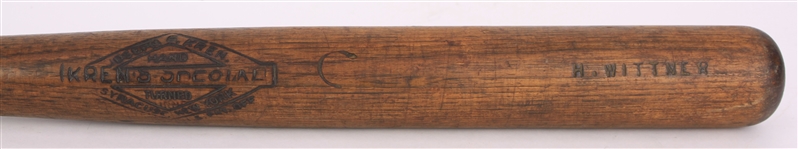 1920s H. Wittner Krens Special Professional Model Bat (MEARS LOA) 