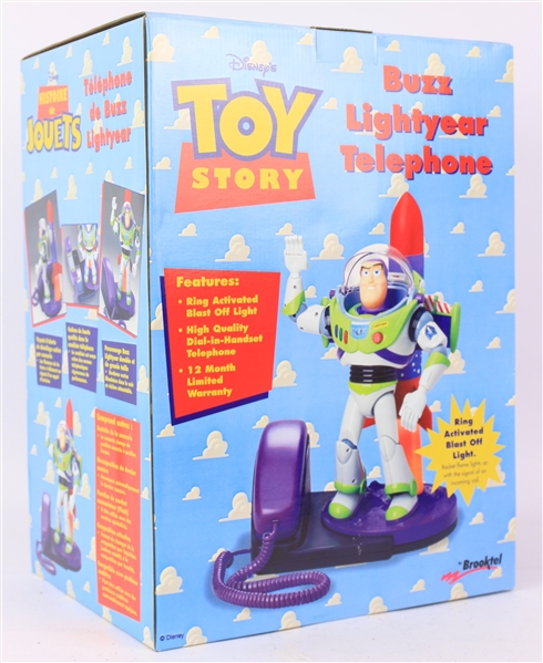 1995 Toy Story MIB Buzz Lightyear Telephone(lot of 2)