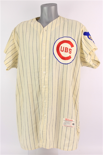 1964 Verlon Walker Chicago Cubs Game Worn Road Jersey (MEARS A10)