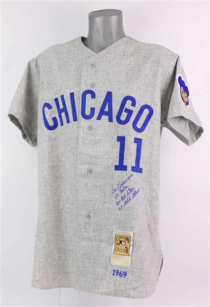 1969 Don Kessinger Chicago Cubs Signed Mitchell & Ness Throwback Jersey (JSA)