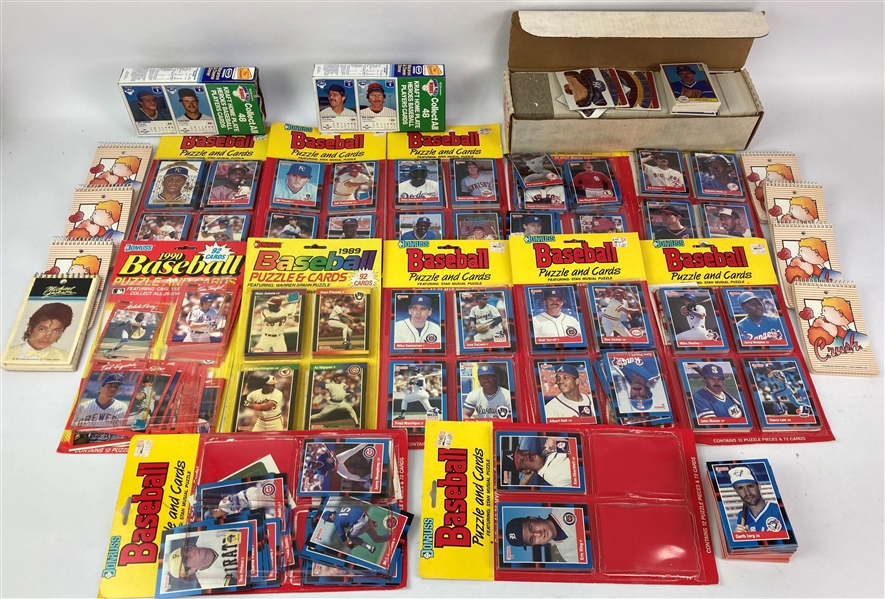 Donruss Rack Packs and other misc cards & 1982 Complete Set