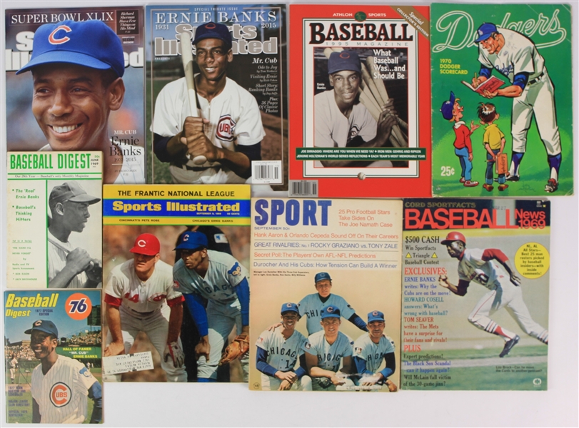 1969-2015 Chicago Cubs Magazine Collection - Lot of 12