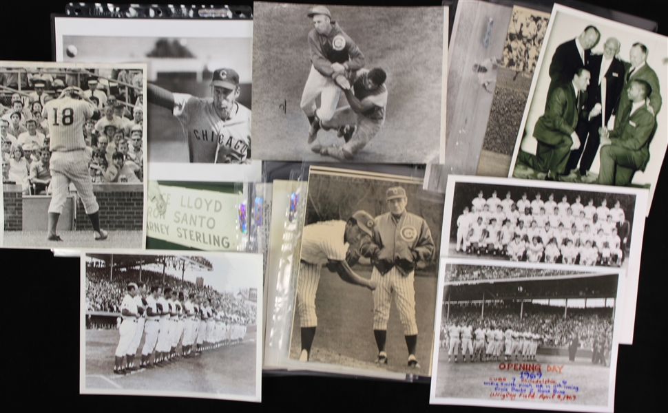 1968-70s Chicago Cubs Photography Collection - Lot of 50