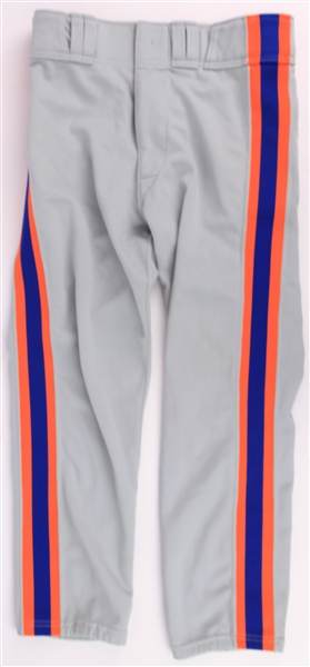 1987 Howard Johnson New York Mets Game Worn Road Uniform Pants (MEARS LOA)