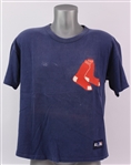 1987 Mike Greenwell Boston Red Sox Batting Practice T-Shirt (MEARS LOA)