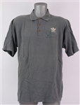1990 Sandy Lyle Signed Adidas Golf Polo Shirt (MEARS LOA/JSA)