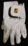 1970s Billy Casper Signed Foot Joy Watch Worn Golf Glove (MEARS LOA/JSA)