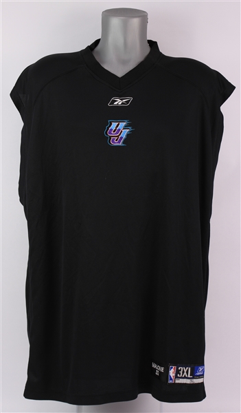 2000-03 Karl Malone Utah Jazz Warm Up Shirt (MEARS LOA)