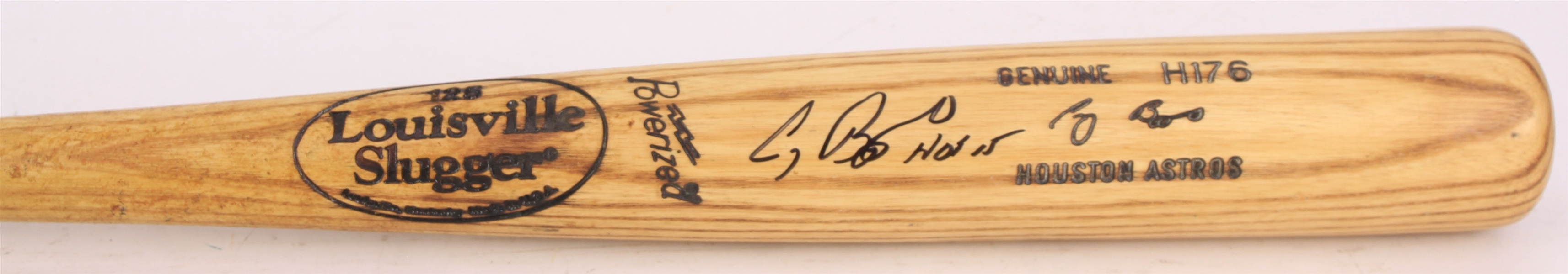 1991-97 Craig Biggio Houston Astros Signed Louisville Slugger Professional Model Game Used Bat (MEARS A9/JSA)