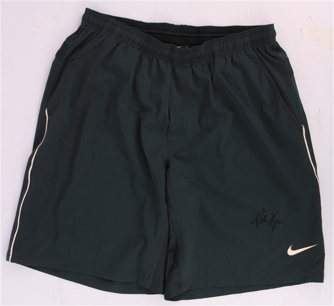 2012 (November 5) Pete Sampras Signed Nike Match Worn Shorts (MEARS LOA/JSA/MeiGray)