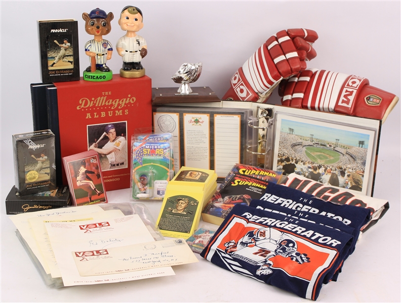 1940s-1990s Baseball, Football, Hockey Programs, Magazines, Bobbleheads & more (Lot of 200+)