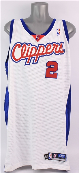 2002-03 Melvin Ely Los Angeles Clippers Game Worn Home Jersey (MEARS LOA)