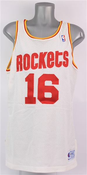 1990s Wesley #16 Houston Rockets Home Jersey (MEARS LOA)