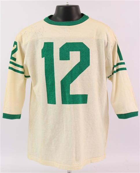 1970s Joe Namath New York Jets Signed Youth Jersey (JSA)