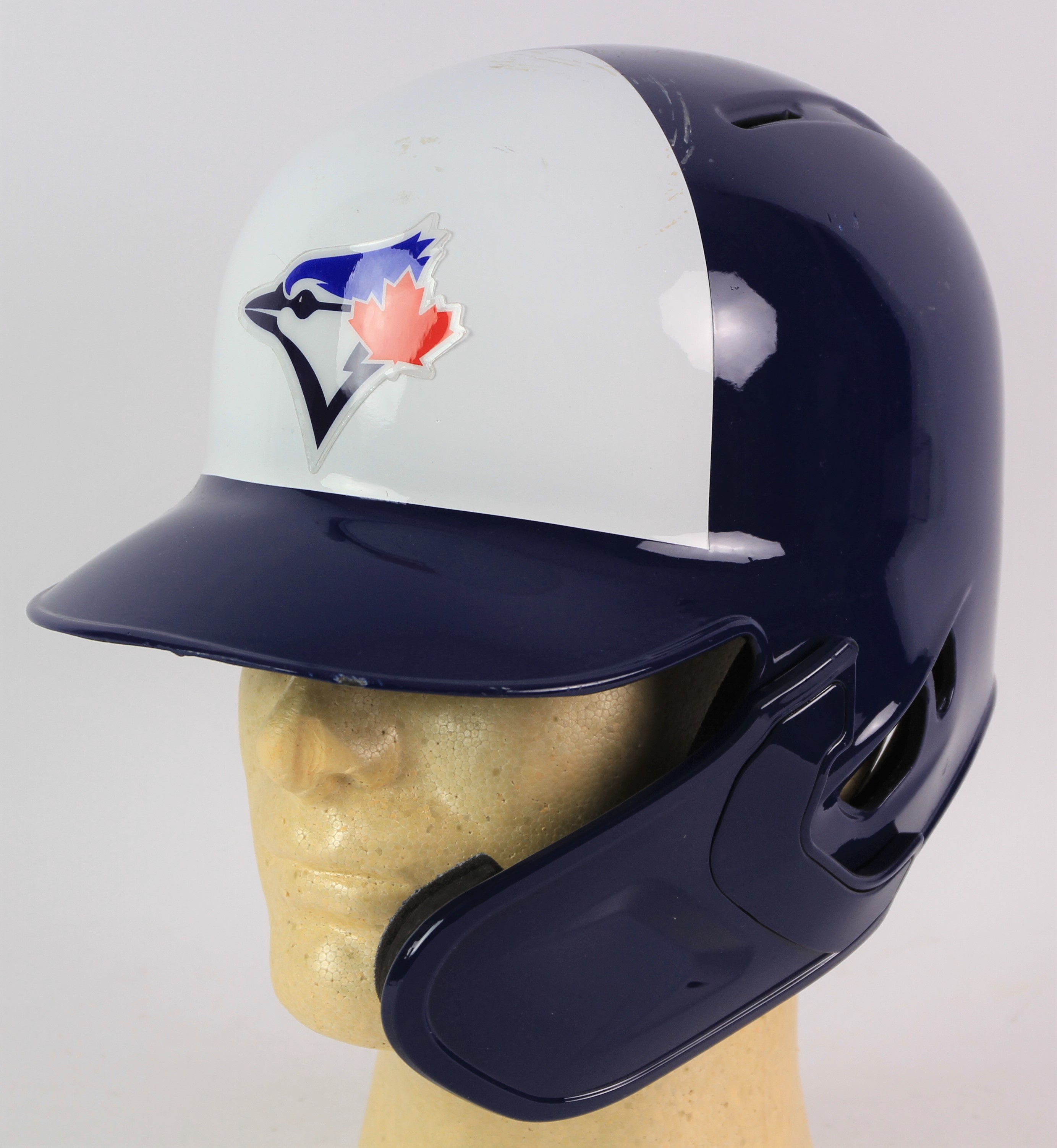 Lot Detail Bo Bichette Toronto Blue Jays Game Worn Batting Helmet MEARS LOA Rookie Season