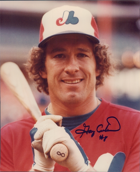 1980s Gary Carter Montreal Expos Signed 8" x 10" Photo (JSA)