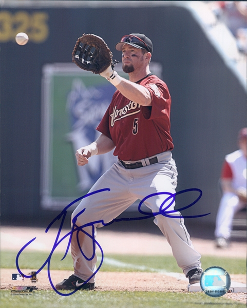 2005 Jeff Bagwell Houston Astros Signed 8" x 10" Photo (JSA)