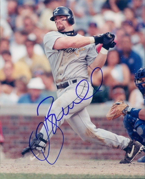 2000s Jeff Bagwell Houston Astros Signed 8" x 10" Photo (JSA)