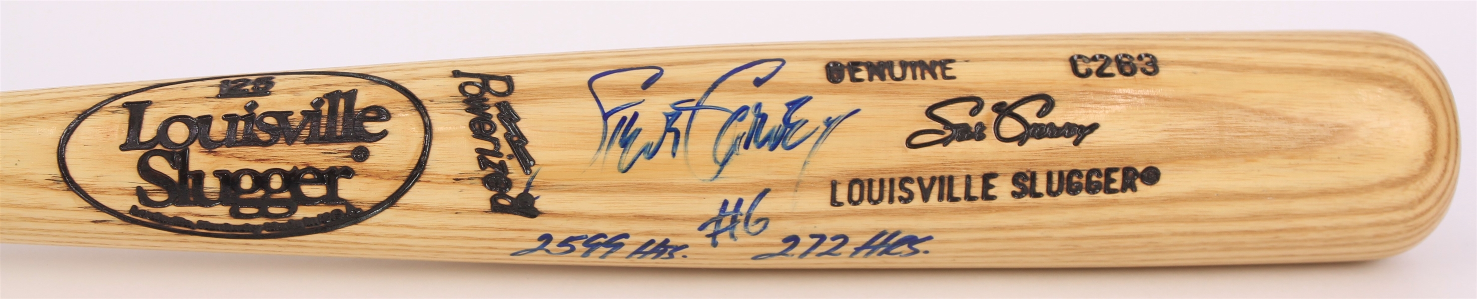 1990s Steve Garvey Los Angeles Dodgers Signed Louisville Slugger Bat (JSA)