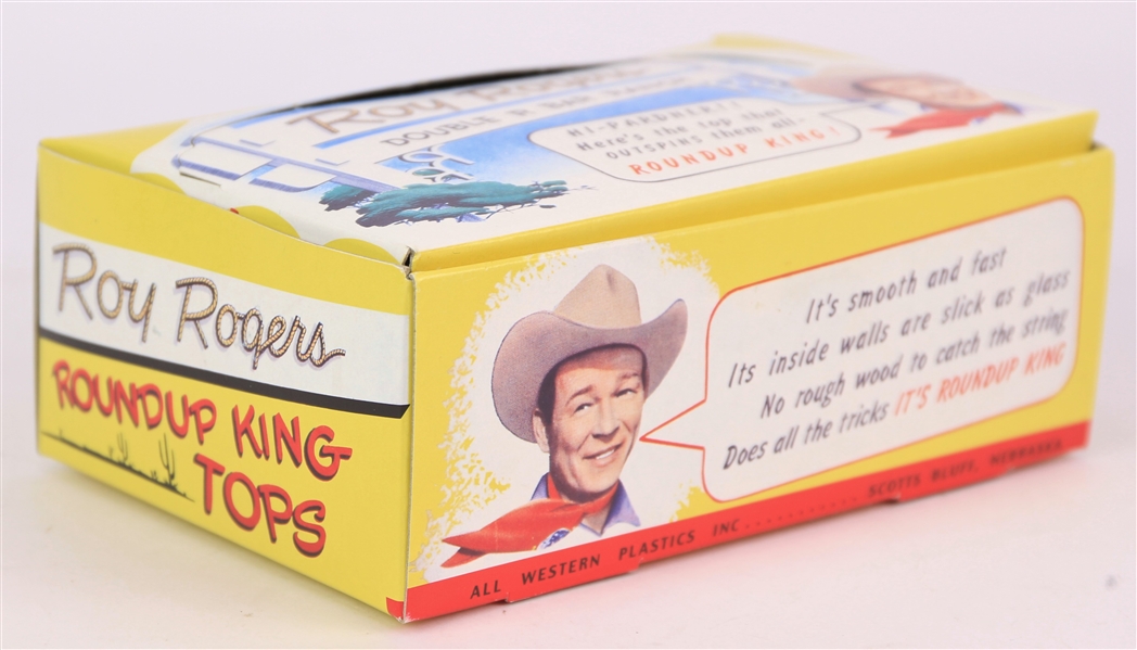 1950s Roy Rogers Roundup King Tops Product Box