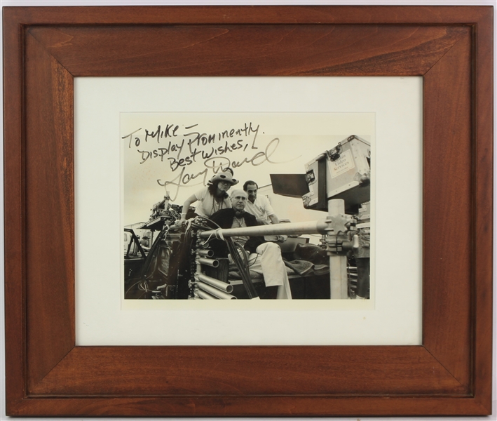 1990s Larry David Signed 8x10 Photo w/ 16x19 Frame (JSA)  