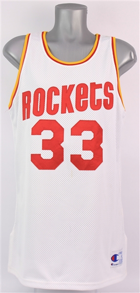 1990-95 Otis Thorpe Houston Rockets Tribute Jersey (MEARS LOA)