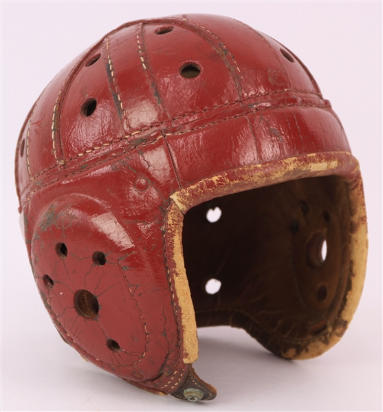 1940s-50s Game Worn Wilson Airlite Cushion Rubber Football Helmet (MEARS LOA)