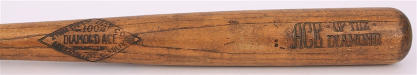 1924-30 Lou Gehrig Type Zinn Beck 100 Ace of the Diamond Professional Model Bat (MEARS Authentic)