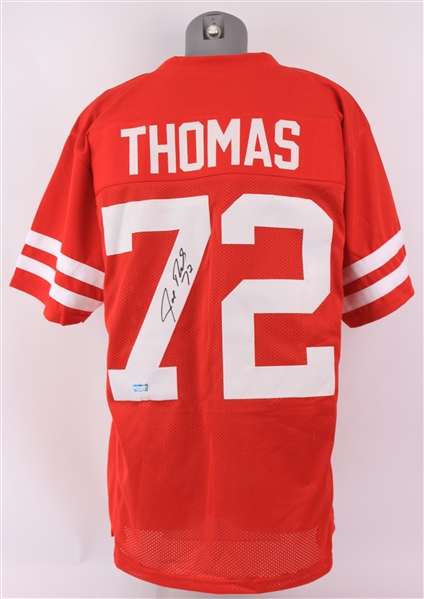 2020 Joe Thomas Wisconsin Badgers Signed Jersey (JSA)