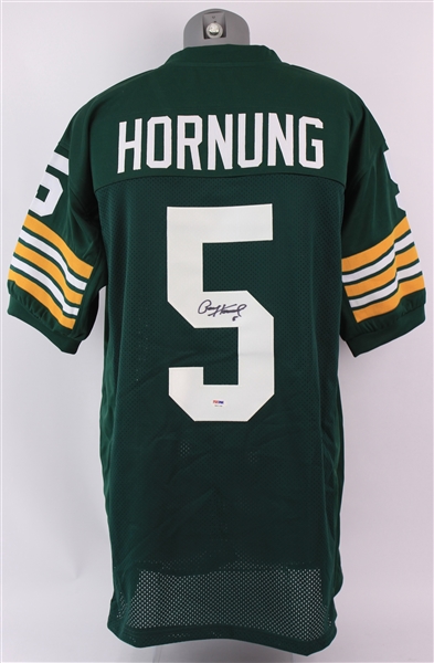 2000s Paul Hornung Green Bay Packers Signed Jersey (JSA & PSA/DNA)